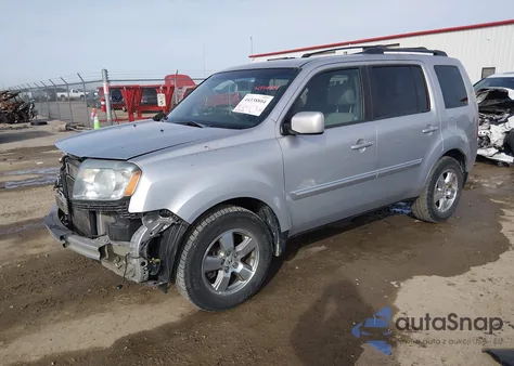 2011 Honda Pilot Ex from USA, damaged, VIN 5FNYF3H45BB017293